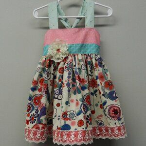 Girls size 4 Dress/Top  Floral design